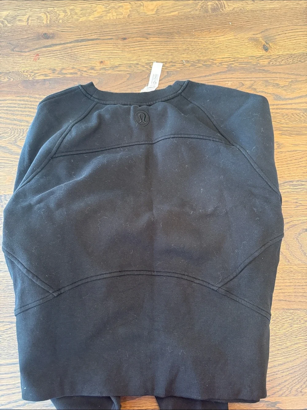 Lululemon Women’s Black Logo Crewneck Sweatshirt